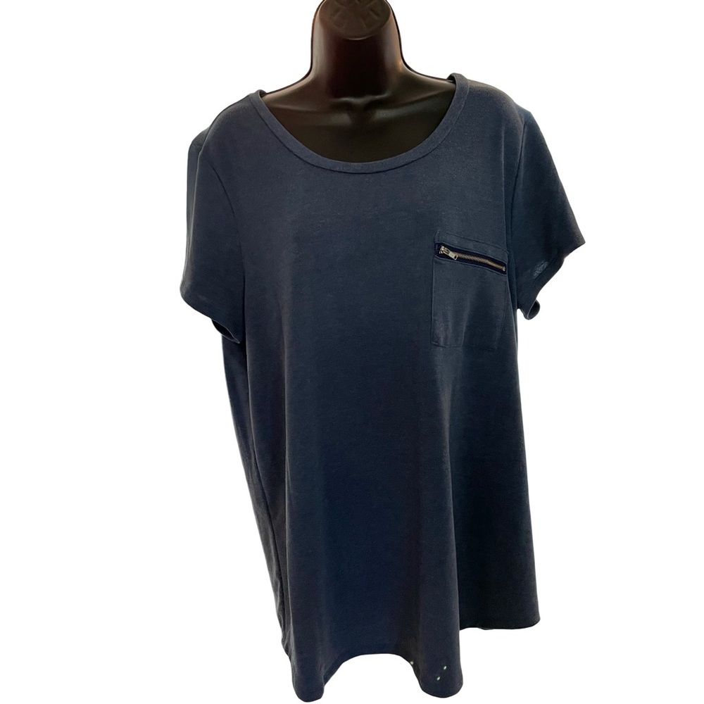 Size 2X Gilli heather blue shirt